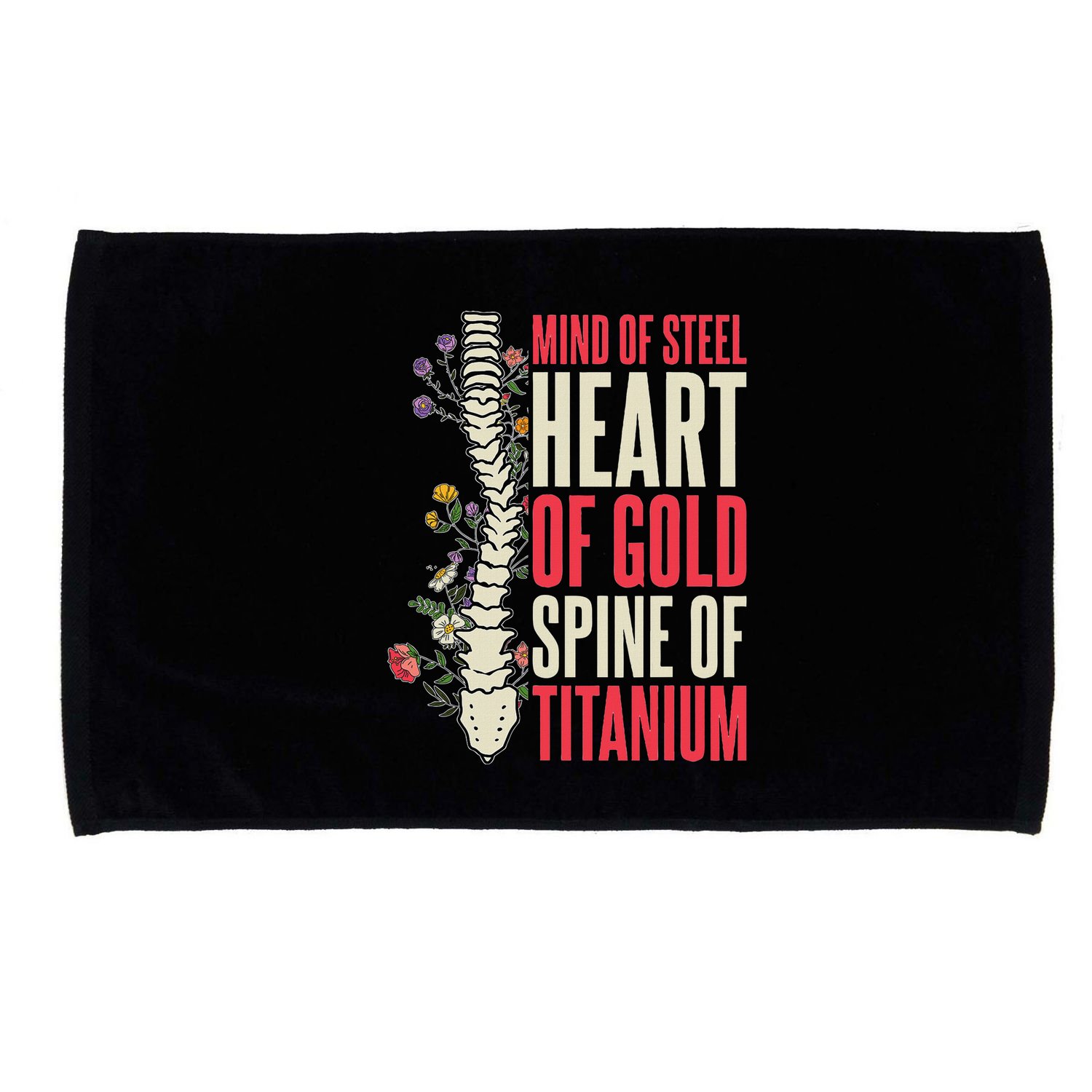 Scoliosis Warrior Scoliosis Surgery Recovery Microfiber Hand Towel