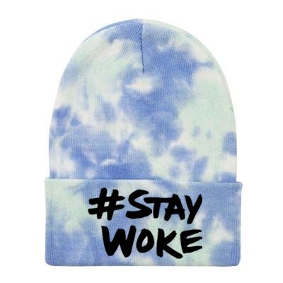 Stay Woke Shirt Stay Woke Tie Dye 12in Knit Beanie