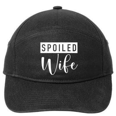 Spoiled Wife 7-Panel Snapback Hat