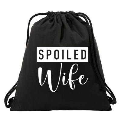 Spoiled Wife Drawstring Bag