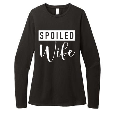 Spoiled Wife Womens CVC Long Sleeve Shirt