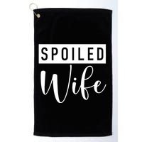 Spoiled Wife Golf Towel