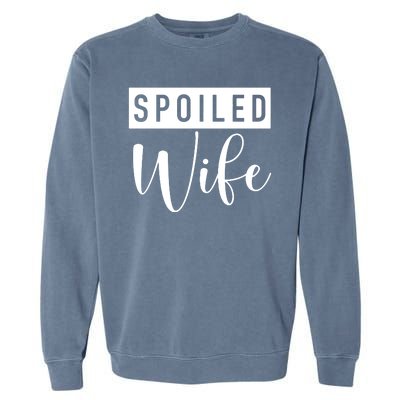 Spoiled Wife Garment-Dyed Sweatshirt