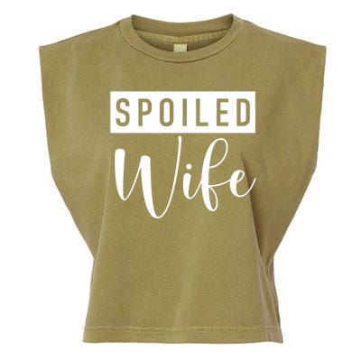 Spoiled Wife Garment-Dyed Women's Muscle Tee