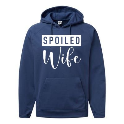 Spoiled Wife Performance Fleece Hoodie