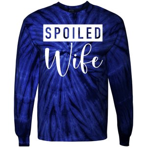 Spoiled Wife Tie-Dye Long Sleeve Shirt