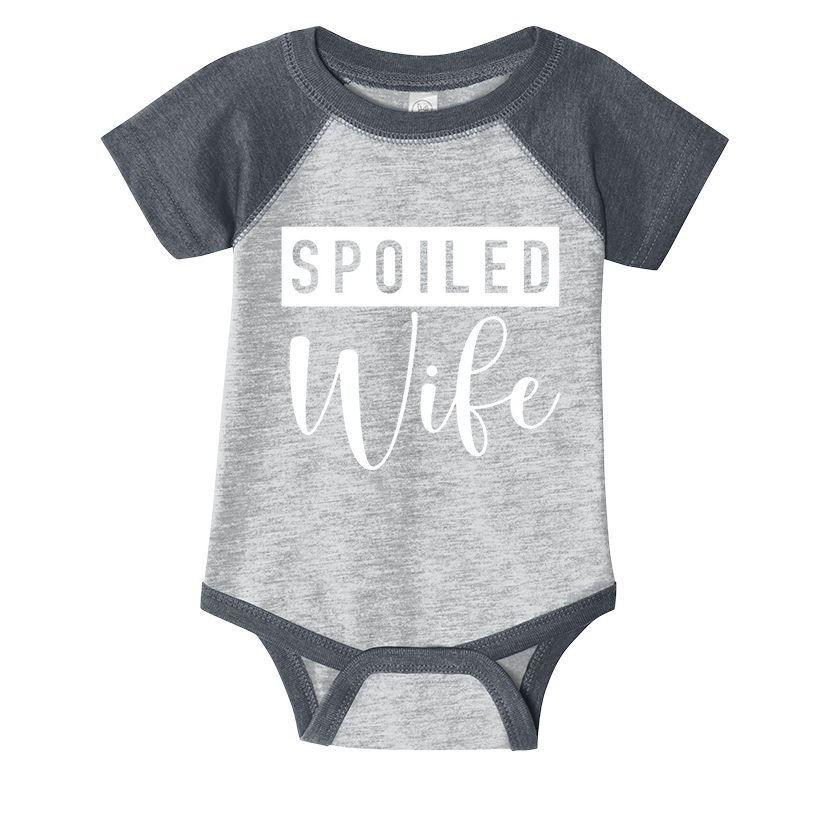 Spoiled Wife Infant Baby Jersey Bodysuit