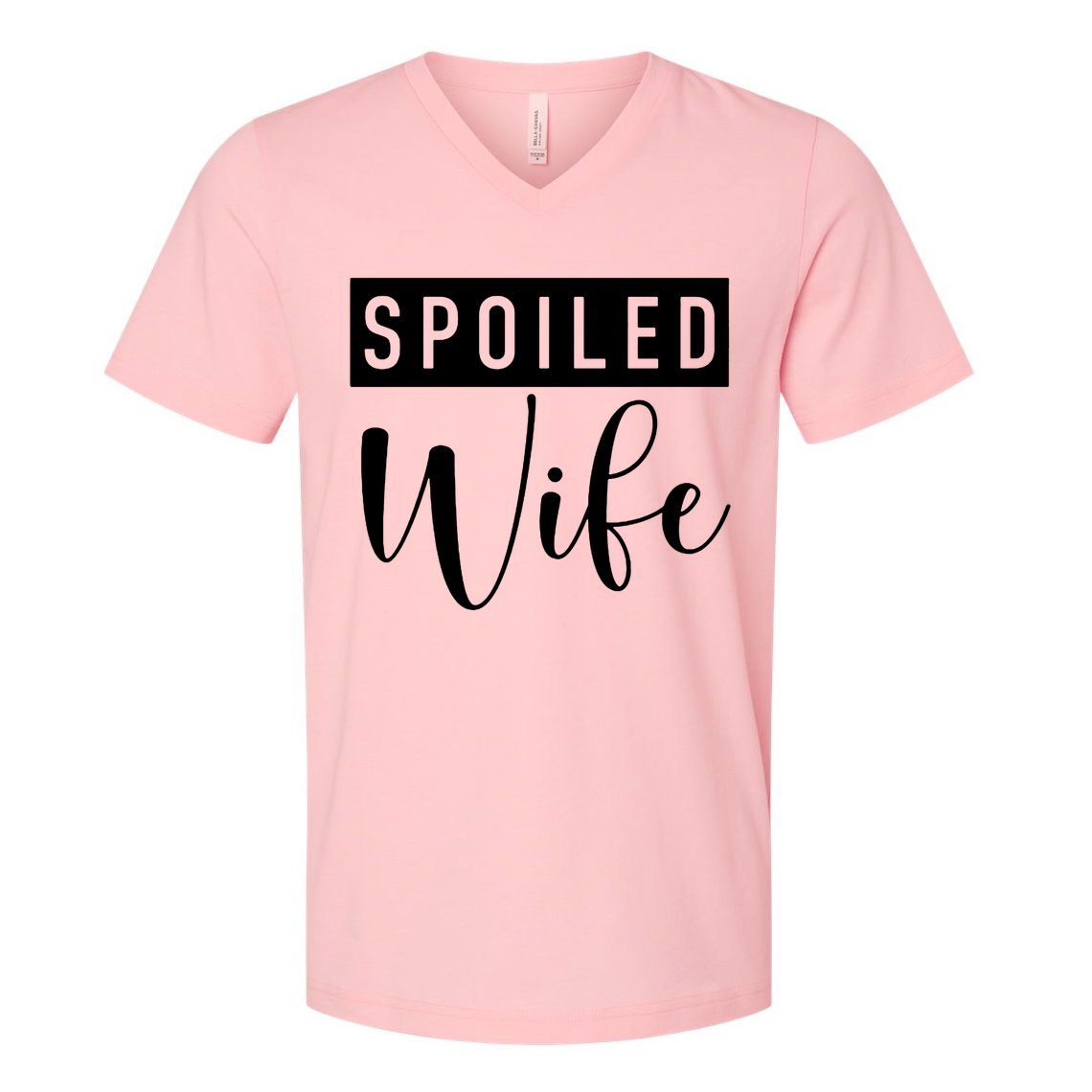 Spoiled Wife V-Neck T-Shirt