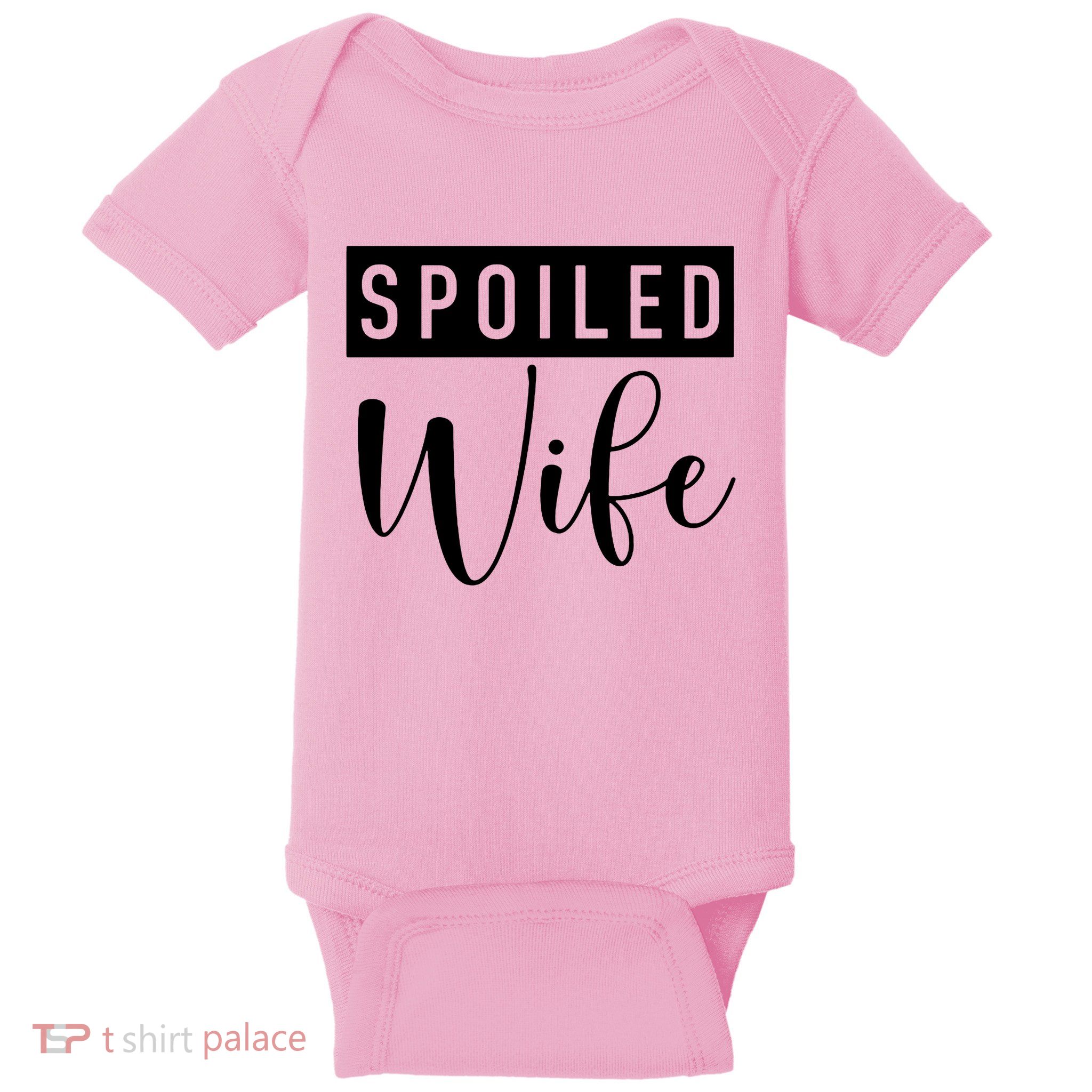 Spoiled Wife Baby Bodysuit