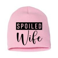 Spoiled Wife Short Acrylic Beanie