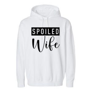 Spoiled Wife Garment-Dyed Fleece Hoodie