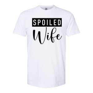 Spoiled Wife Softstyle CVC T-Shirt