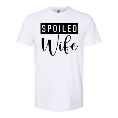 Spoiled Wife Softstyle® CVC T-Shirt