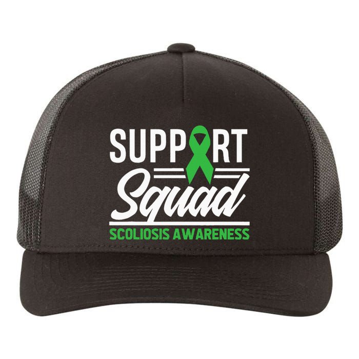 Scoliosis Warrior Support Squad Scoliosis Awareness Yupoong Adult 5-Panel Trucker Hat