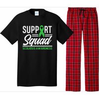 Scoliosis Warrior Support Squad Scoliosis Awareness Pajama Set