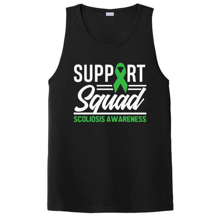 Scoliosis Warrior Support Squad Scoliosis Awareness PosiCharge Competitor Tank