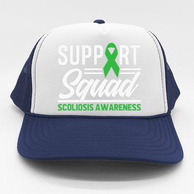 Scoliosis Warrior Support Squad Scoliosis Awareness Trucker Hat