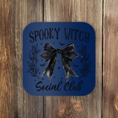 Spooky Witch Social Club Coaster