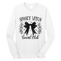 Spooky Witch Social Club Long Sleeve Shirt