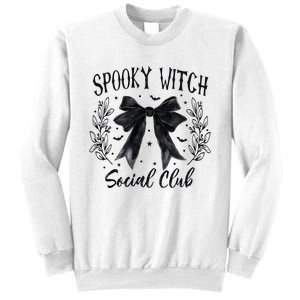 Spooky Witch Social Club Sweatshirt