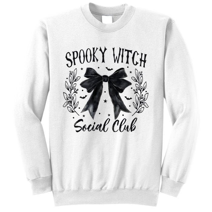 Spooky Witch Social Club Sweatshirt