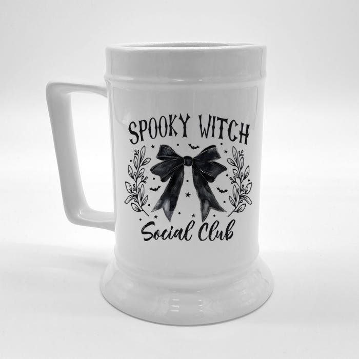 Spooky Witch Social Club Beer Stein