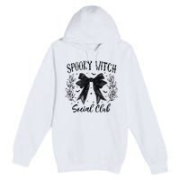 Spooky Witch Social Club Premium Pullover Hoodie