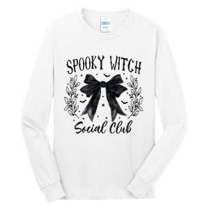 Spooky Witch Social Club Tall Long Sleeve T-Shirt