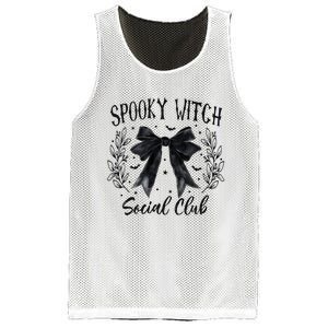 Spooky Witch Social Club Mesh Reversible Basketball Jersey Tank