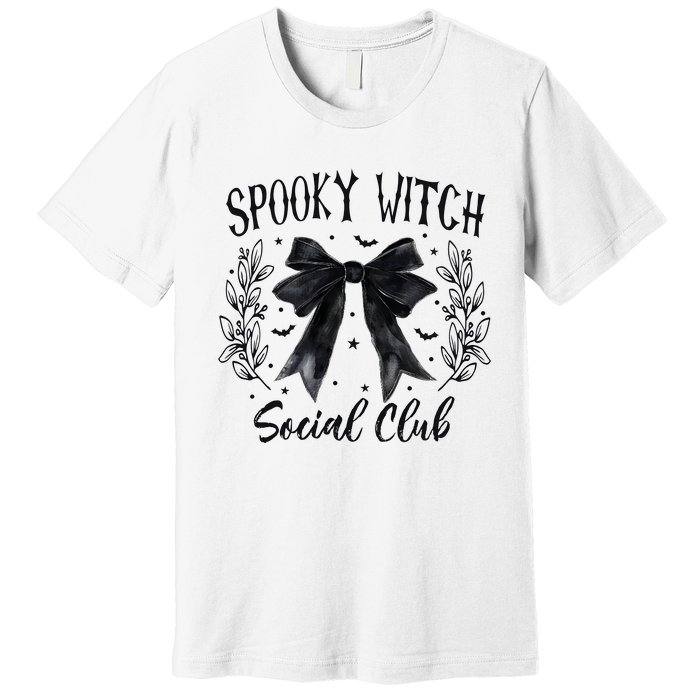 Spooky Witch Social Club Premium T-Shirt