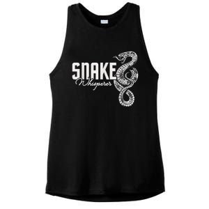 Snake Whisperer Snakes Jungle Zookeeper Zoo Reptile Lover Ladies PosiCharge Tri-Blend Wicking Tank