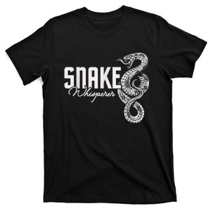 Snake Whisperer Snakes Jungle Zookeeper Zoo Reptile Lover T-Shirt