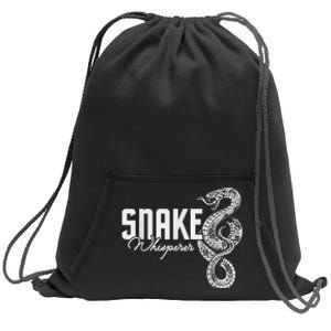 Snake Whisperer Snakes Jungle Zookeeper Zoo Reptile Lover Sweatshirt Cinch Pack Bag