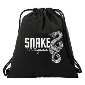 Snake Whisperer Snakes Jungle Zookeeper Zoo Reptile Lover Drawstring Bag