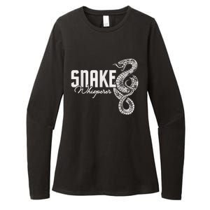 Snake Whisperer Snakes Jungle Zookeeper Zoo Reptile Lover Womens CVC Long Sleeve Shirt