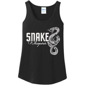 Snake Whisperer Snakes Jungle Zookeeper Zoo Reptile Lover Ladies Essential Tank