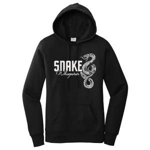 Snake Whisperer Snakes Jungle Zookeeper Zoo Reptile Lover Women's Pullover Hoodie