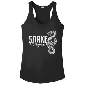 Snake Whisperer Snakes Jungle Zookeeper Zoo Reptile Lover Ladies PosiCharge Competitor Racerback Tank