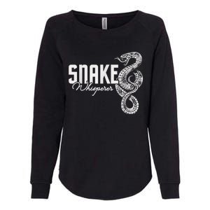 Snake Whisperer Snakes Jungle Zookeeper Zoo Reptile Lover Womens California Wash Sweatshirt