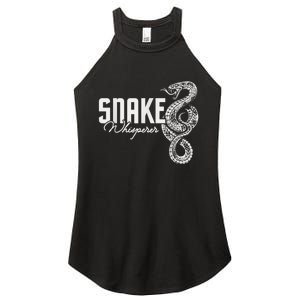 Snake Whisperer Snakes Jungle Zookeeper Zoo Reptile Lover Women's Perfect Tri Rocker Tank