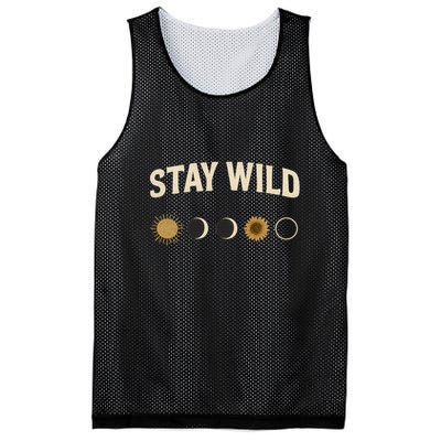 Stay Wild Mesh Reversible Basketball Jersey Tank