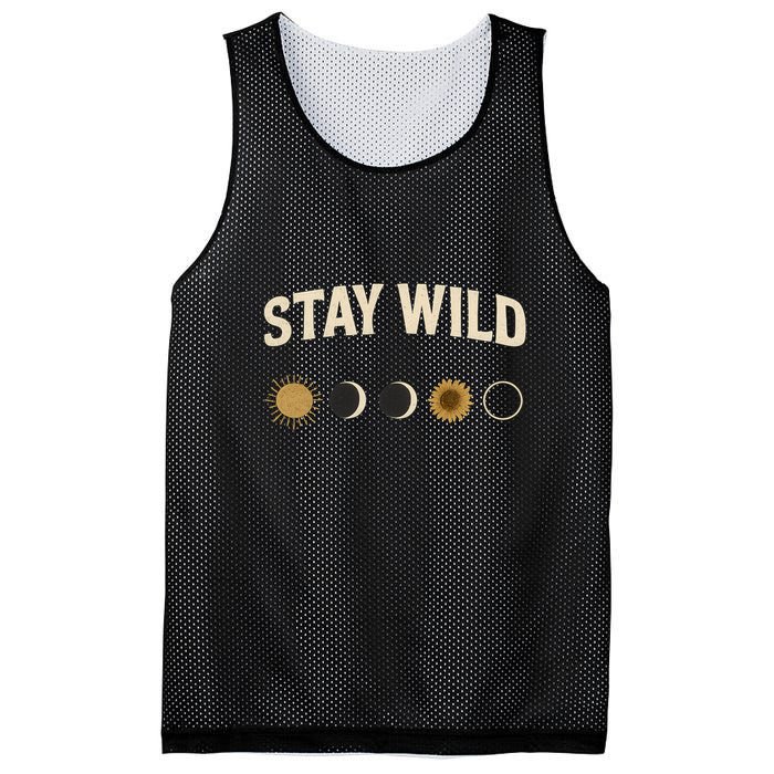 Stay Wild Mesh Reversible Basketball Jersey Tank