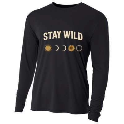 Stay Wild Cooling Performance Long Sleeve Crew