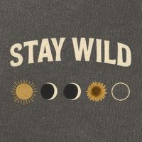 Stay Wild Cotton Canvas Backpack