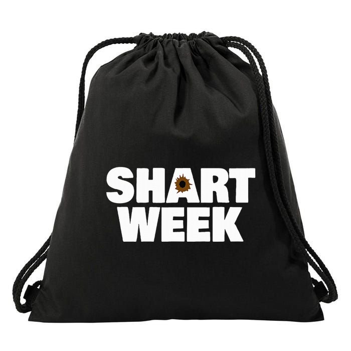 Shart Week Drawstring Bag