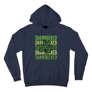 Shamrocked Womens St Patty's Cute St Paddy's Day Retro Irish Tall Hoodie