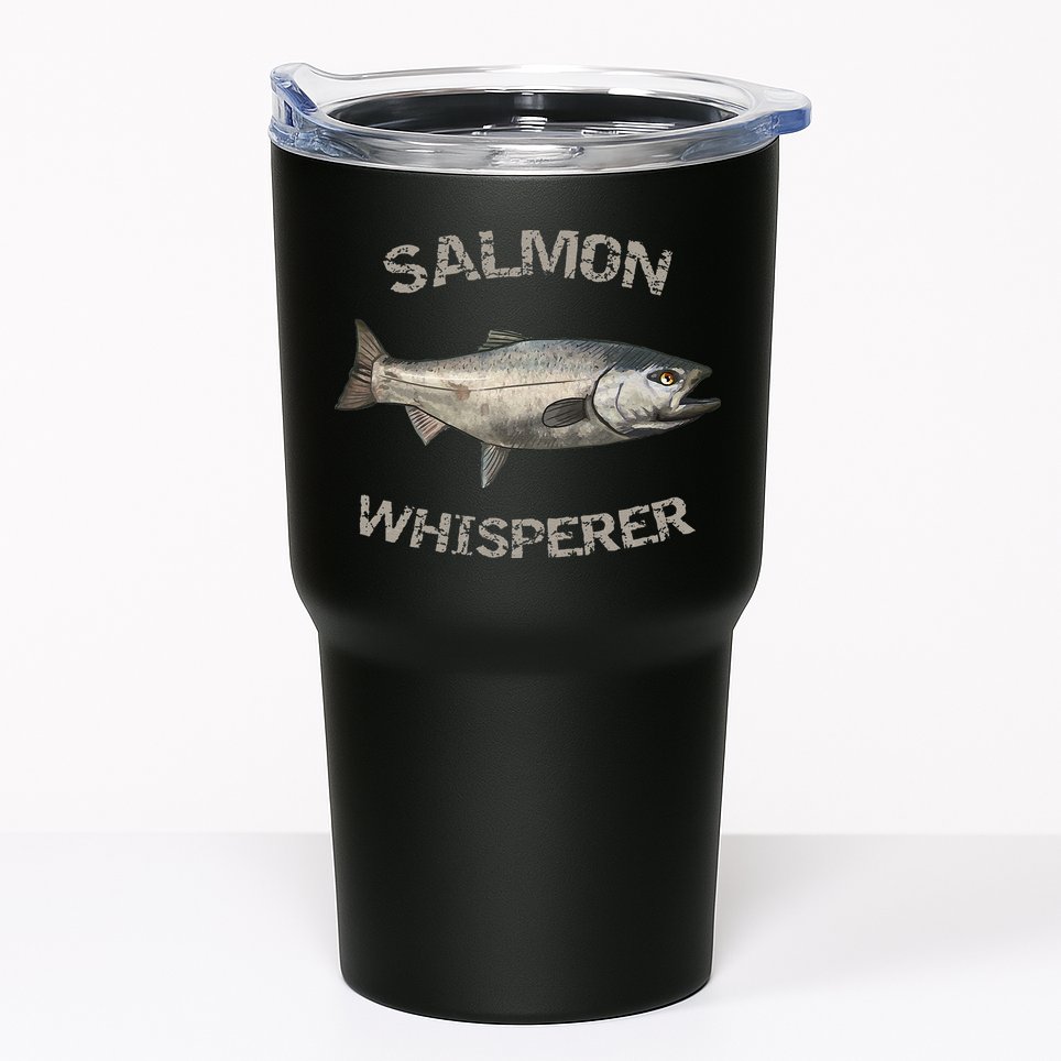 Salmon Whisperer Salmon Fishing Tumbler