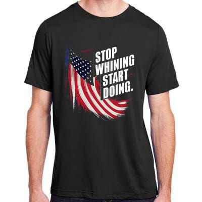 Stop Whining Start Doing Funny Motivational Workout Adult ChromaSoft Performance T-Shirt