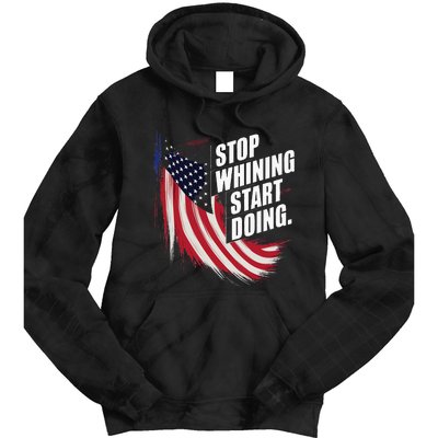 Stop Whining Start Doing Funny Motivational Workout Tie Dye Hoodie