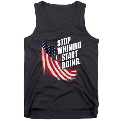 Stop Whining Start Doing Funny Motivational Workout Tank Top